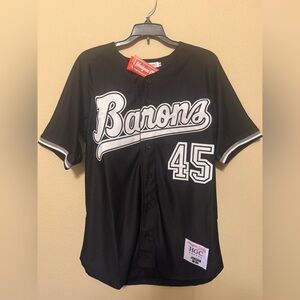 Michael Jordan Barons #45 Jersey Headgear Classics NWT Size Small in Men’s